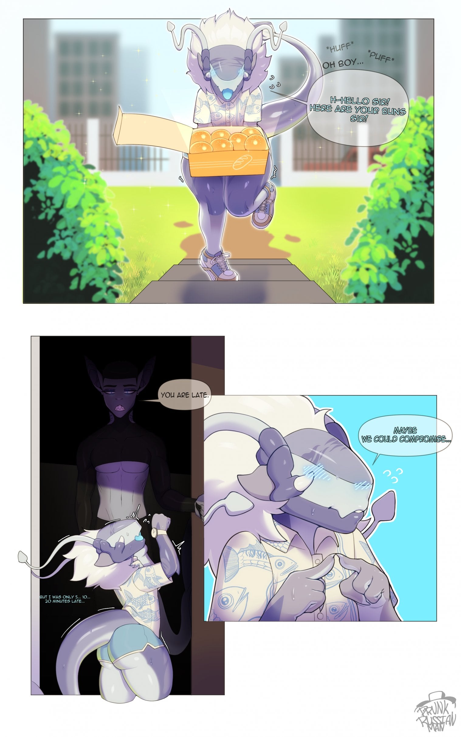 Shork and Poldy comic porn — cover