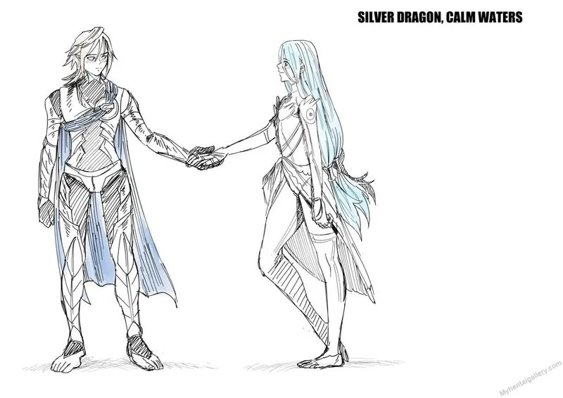 Silver Dragon, Calm Waters — cover