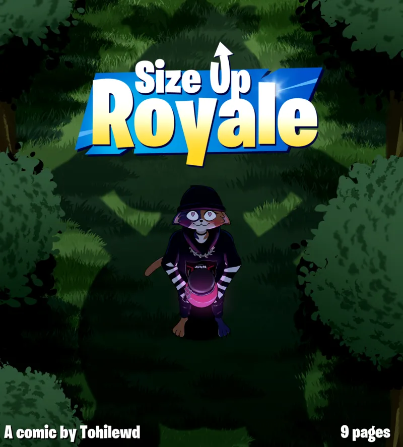 Size Up Royale comic porn — cover