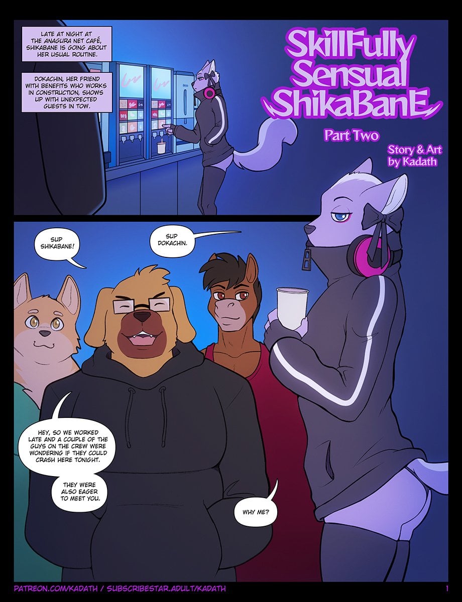 Skillfully Sensual Shikabane: Part 2 comic porn — cover