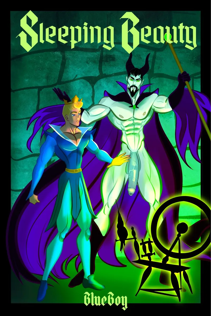 Sleeping Beauty comic porn — cover