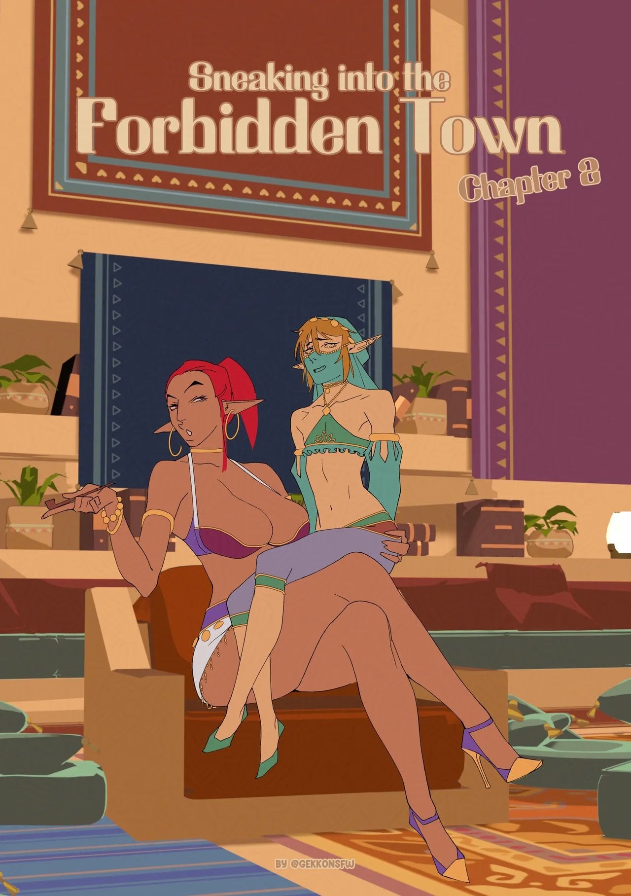 Sneaking into the Forbidden Town ch.2 — cover