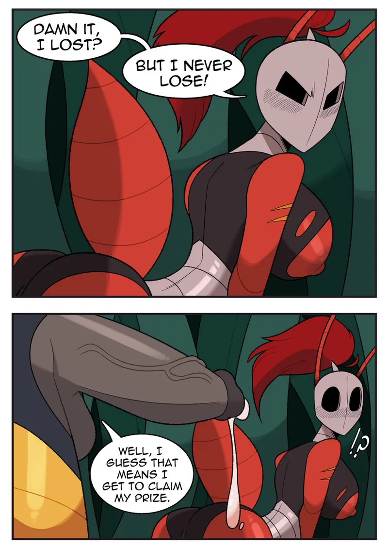 Sore Loser Stuffed And Fucked comic porn — cover