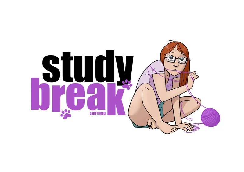 Sortimid – Study Break comic porn — cover