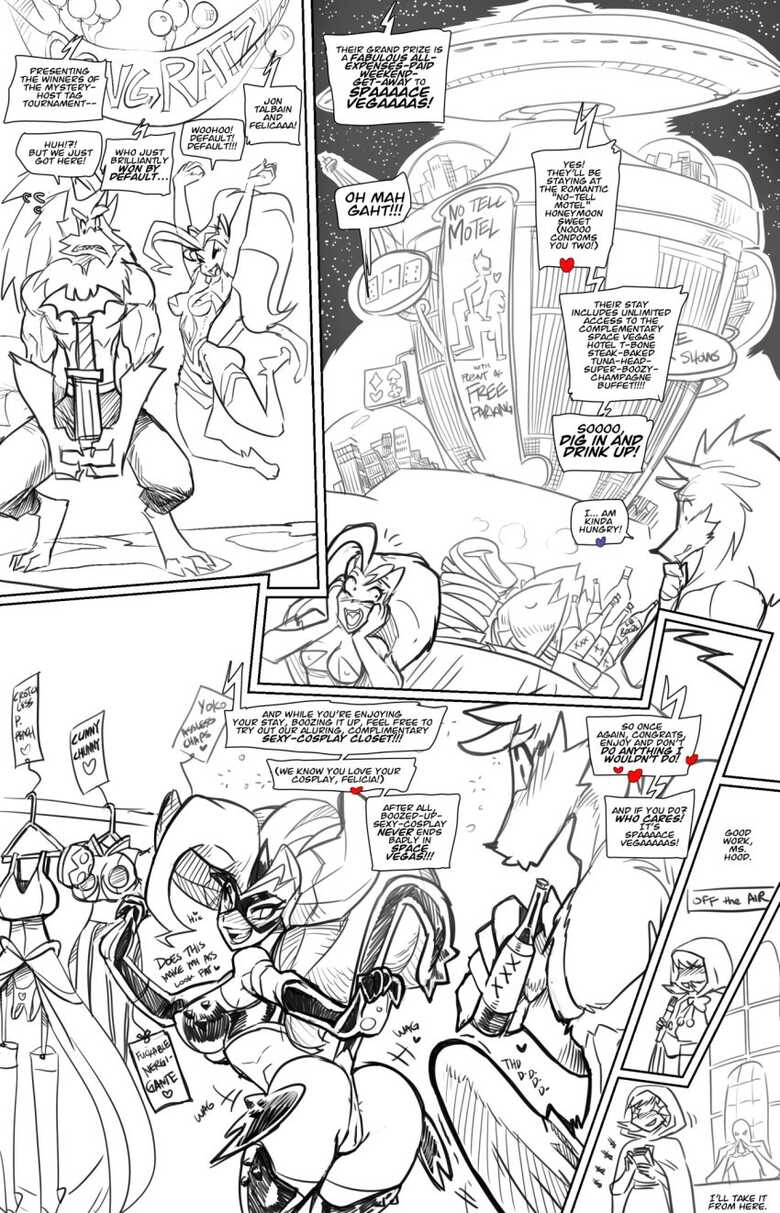 Space Vegas — cover