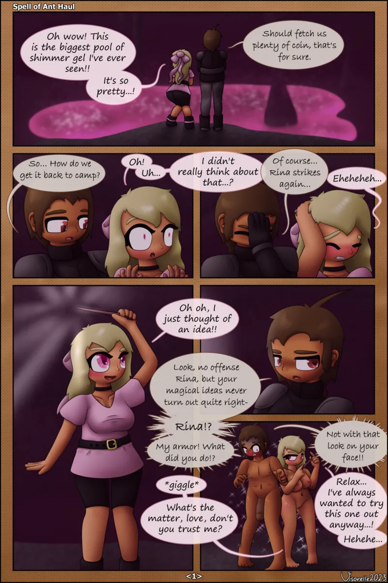 Spell Of Ant Haul comic porn — cover