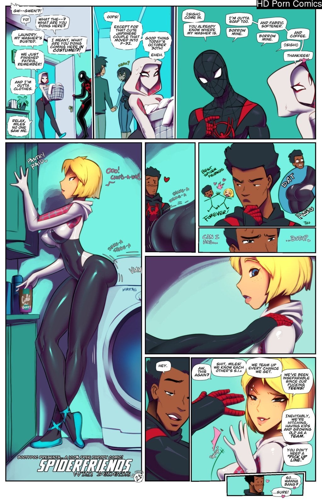 Spider Friends With Benefits — cover