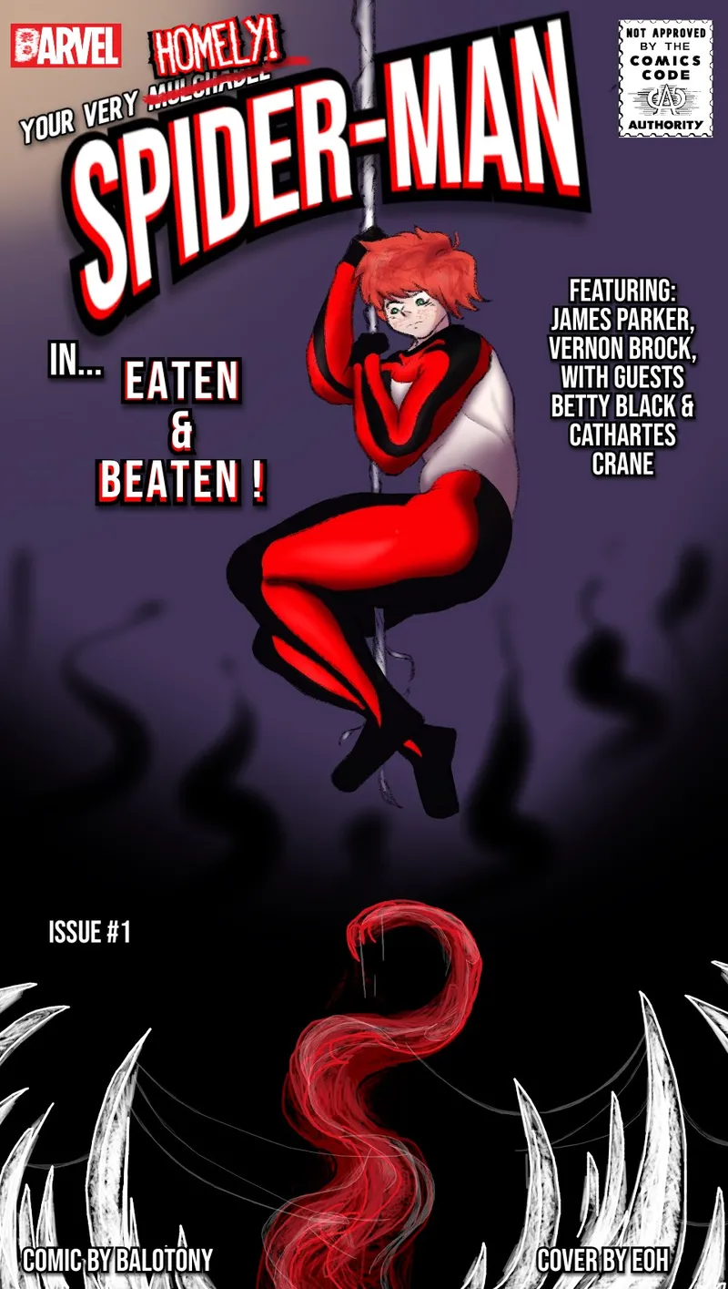 Spiderman – Eaten & Beaten! — cover