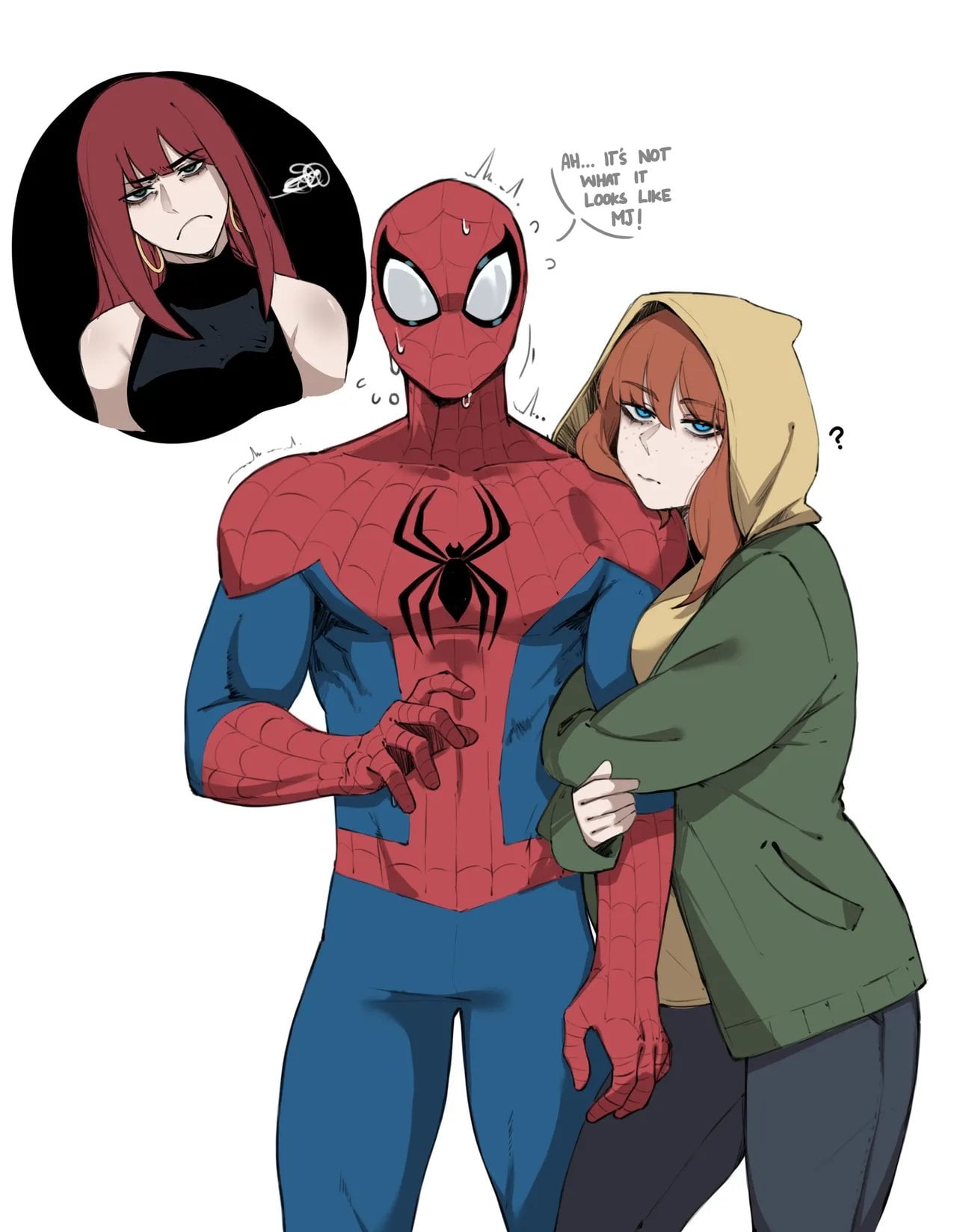 Spidey in Trouble — cover
