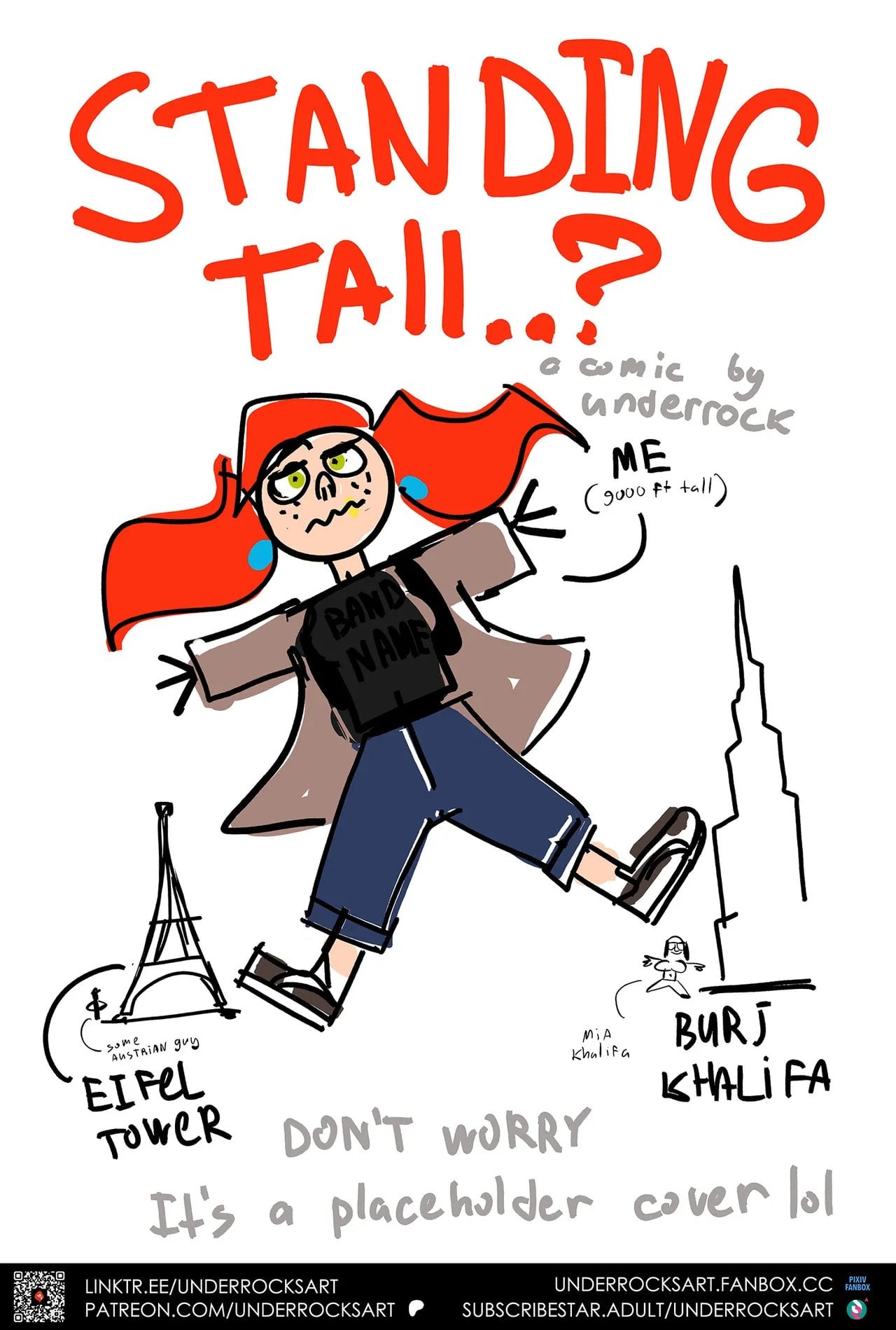 STANDING TALL..? comic porn — cover