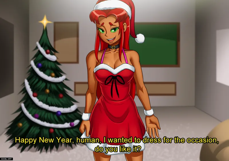 Starfire’s Chirstmas — cover