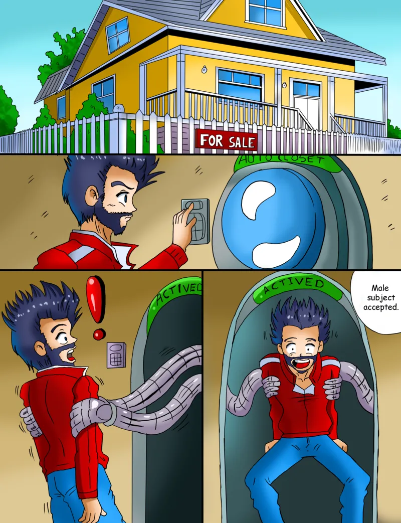 Stepford TG Autocloset comic porn — cover