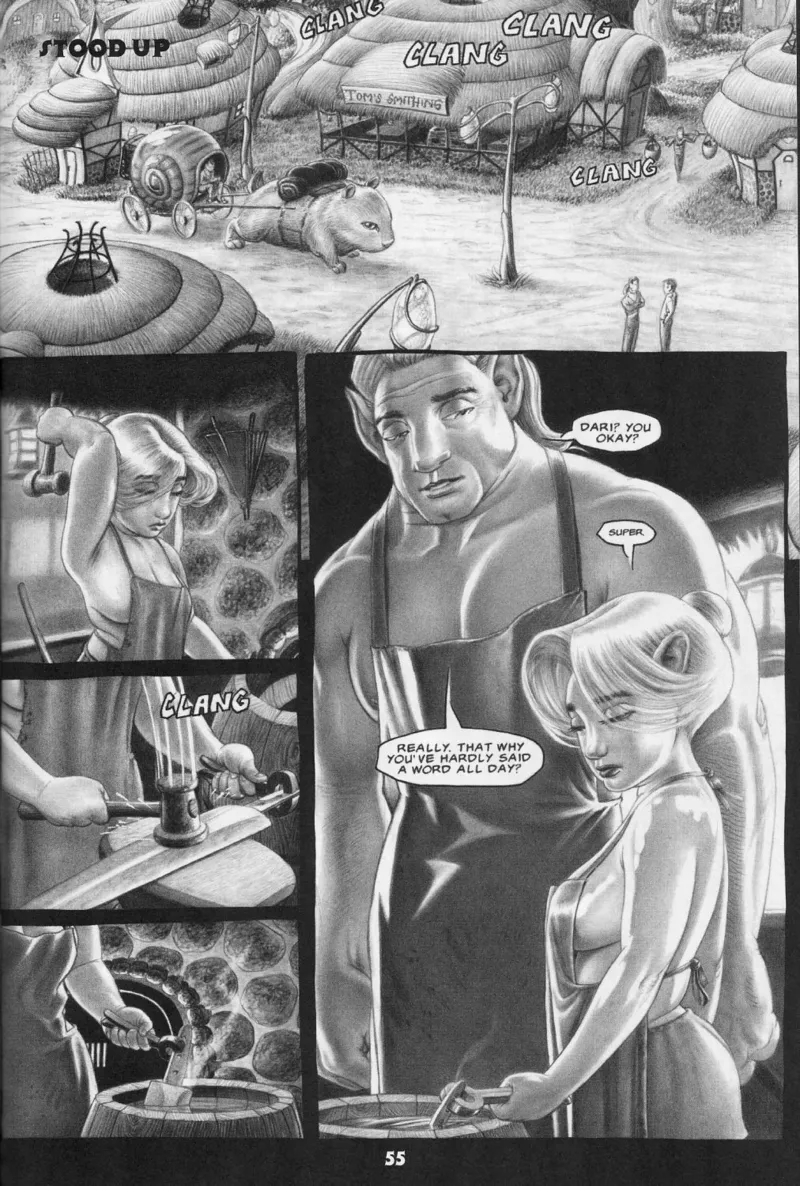 Stood Up comic porn — cover