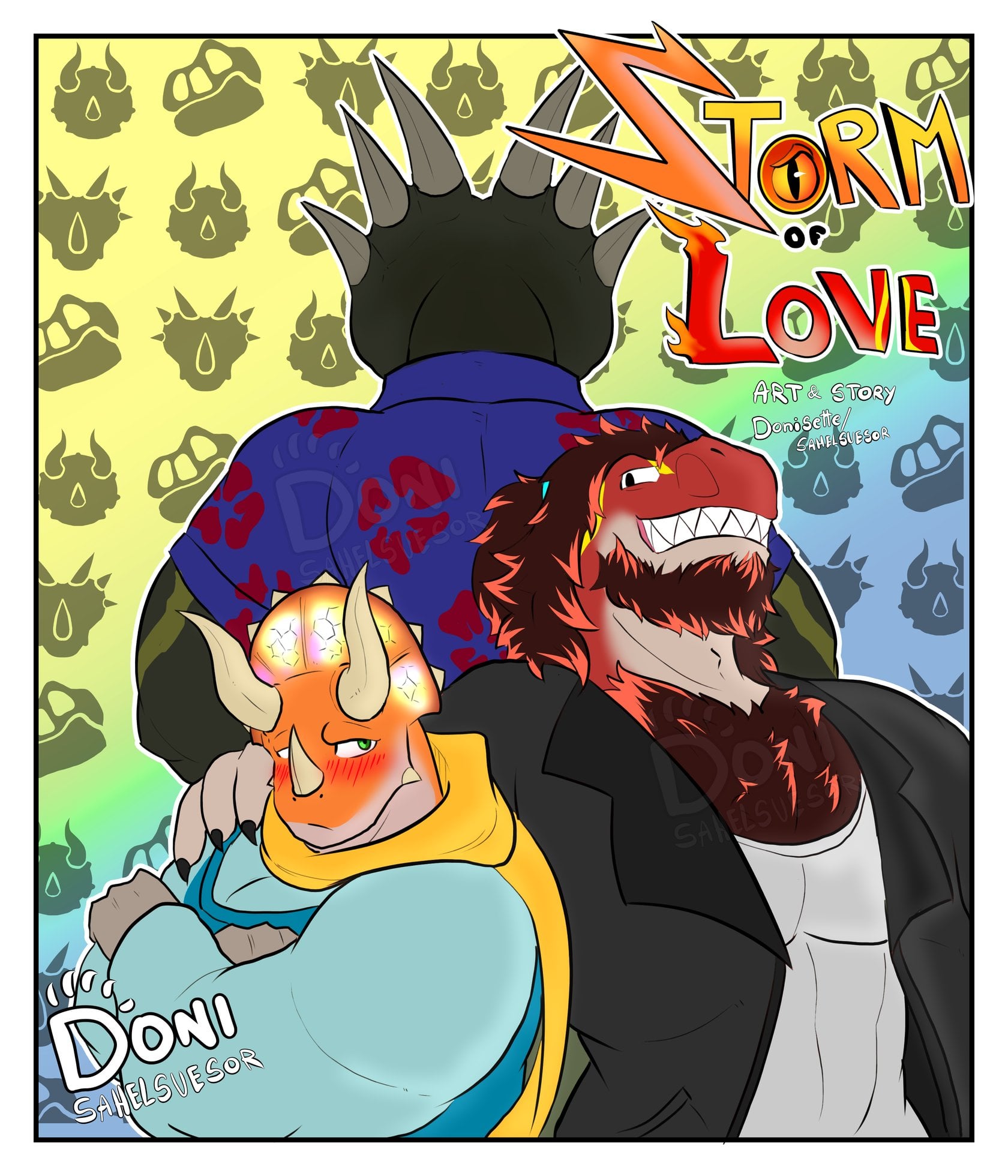 Storm of Love comic porn — cover