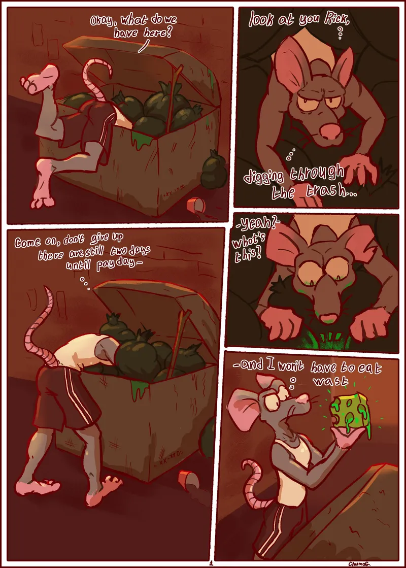 Strange Cheese comic porn — cover