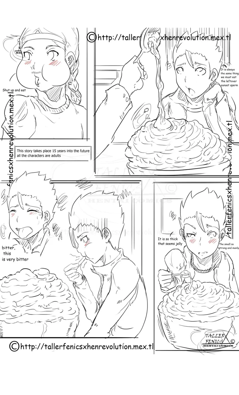 Sunset Futa Queen comic porn — cover