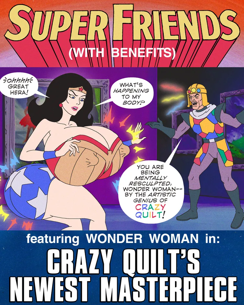 Super Friends With Benefits – Crazy Quilt’s Newest Masterpiece — cover