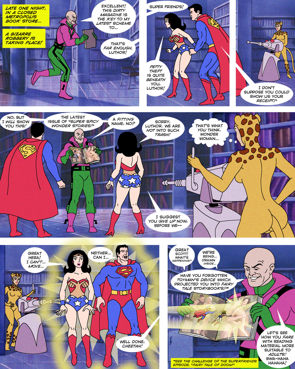 Super Friends With Benefits – Paging The Super Friends — cover