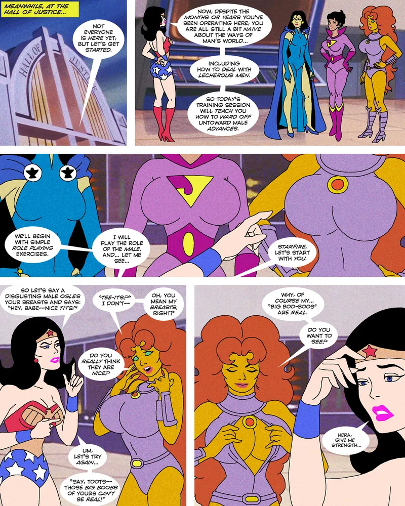 Super Friends With Benefits – Sexual Harrassment — cover