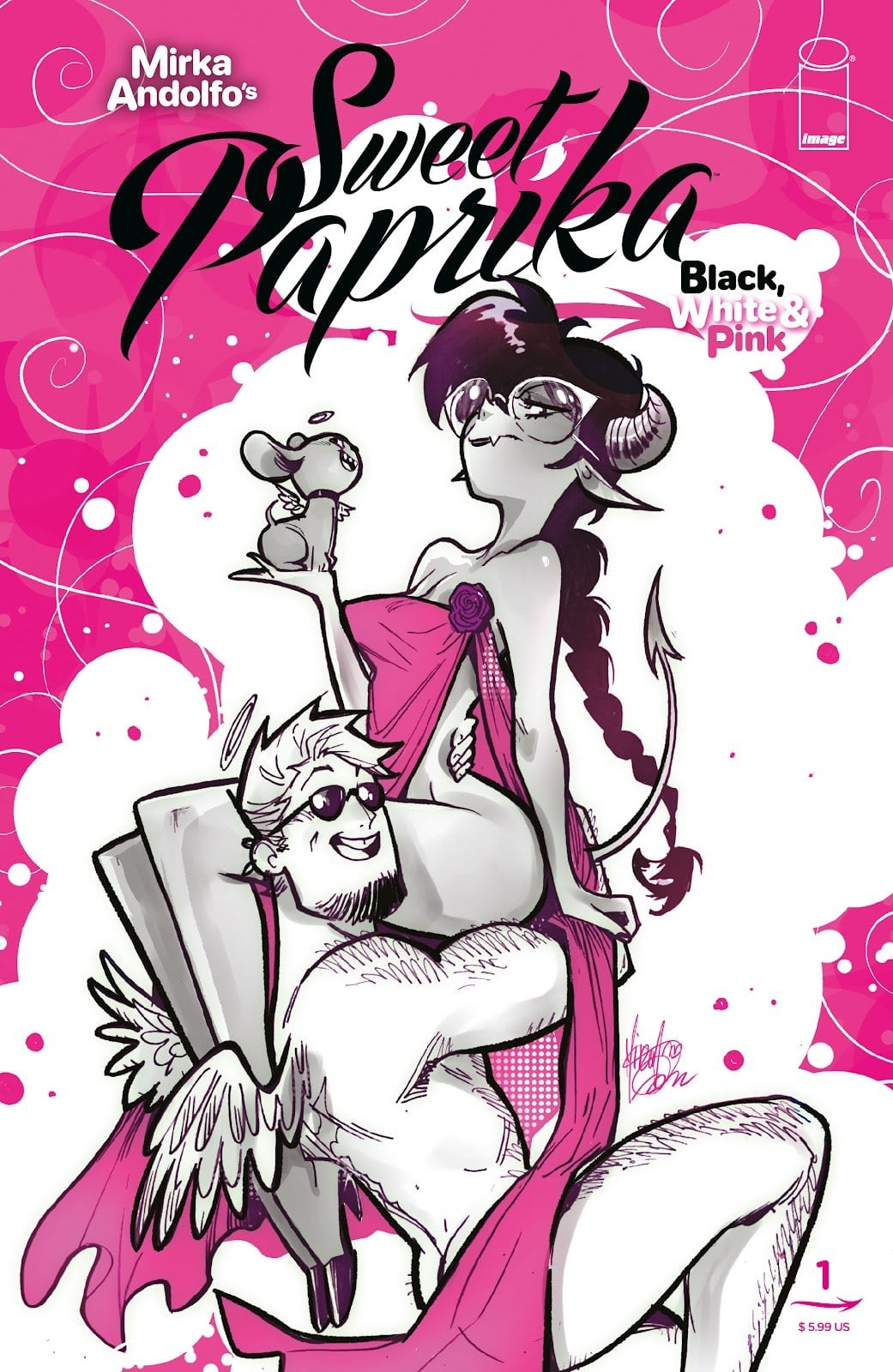 Sweet Paprika: Black White Pink One-Shot comic porn — cover