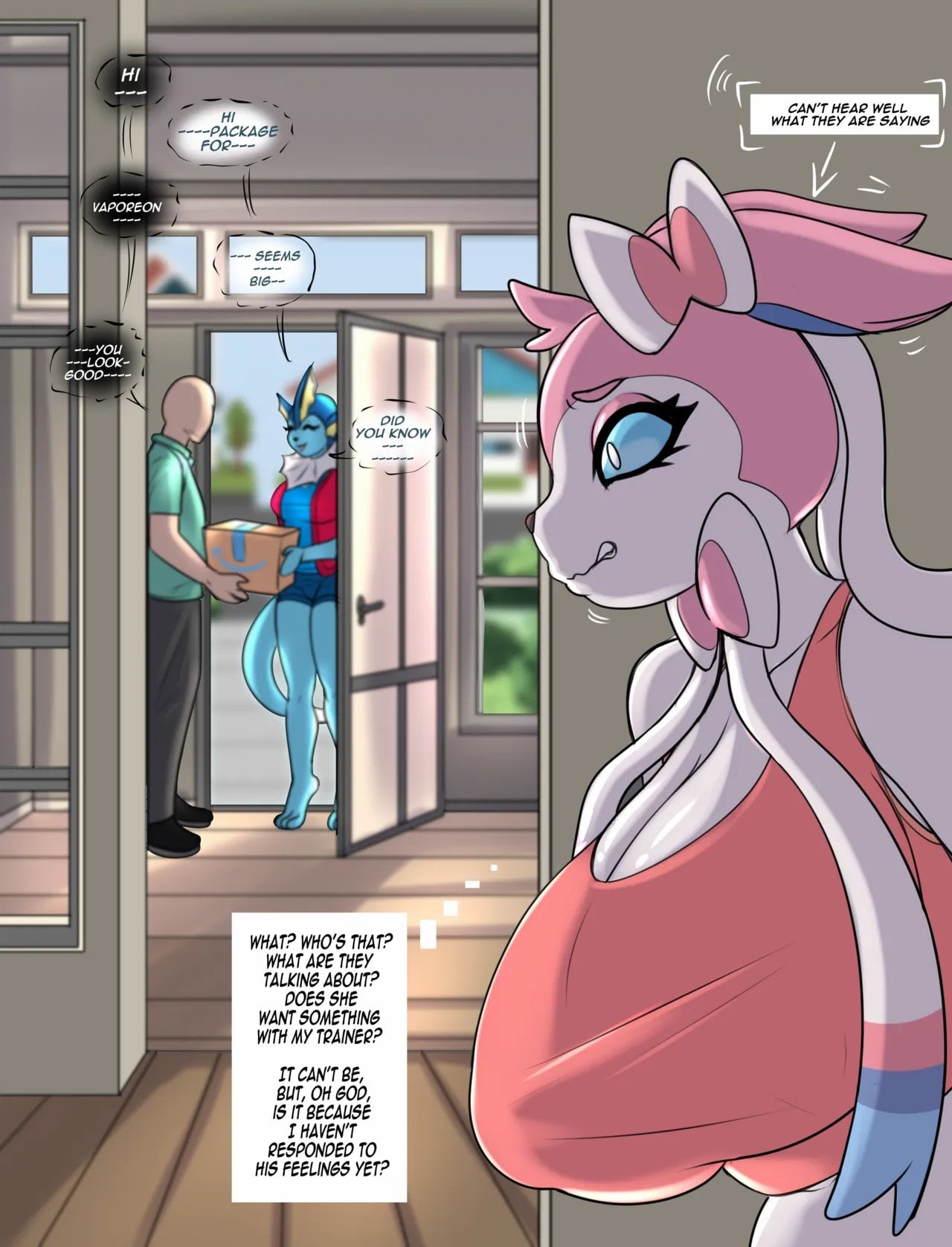 Sylveon~ Jealous are we a survival guide for Dere’s comic porn — cover
