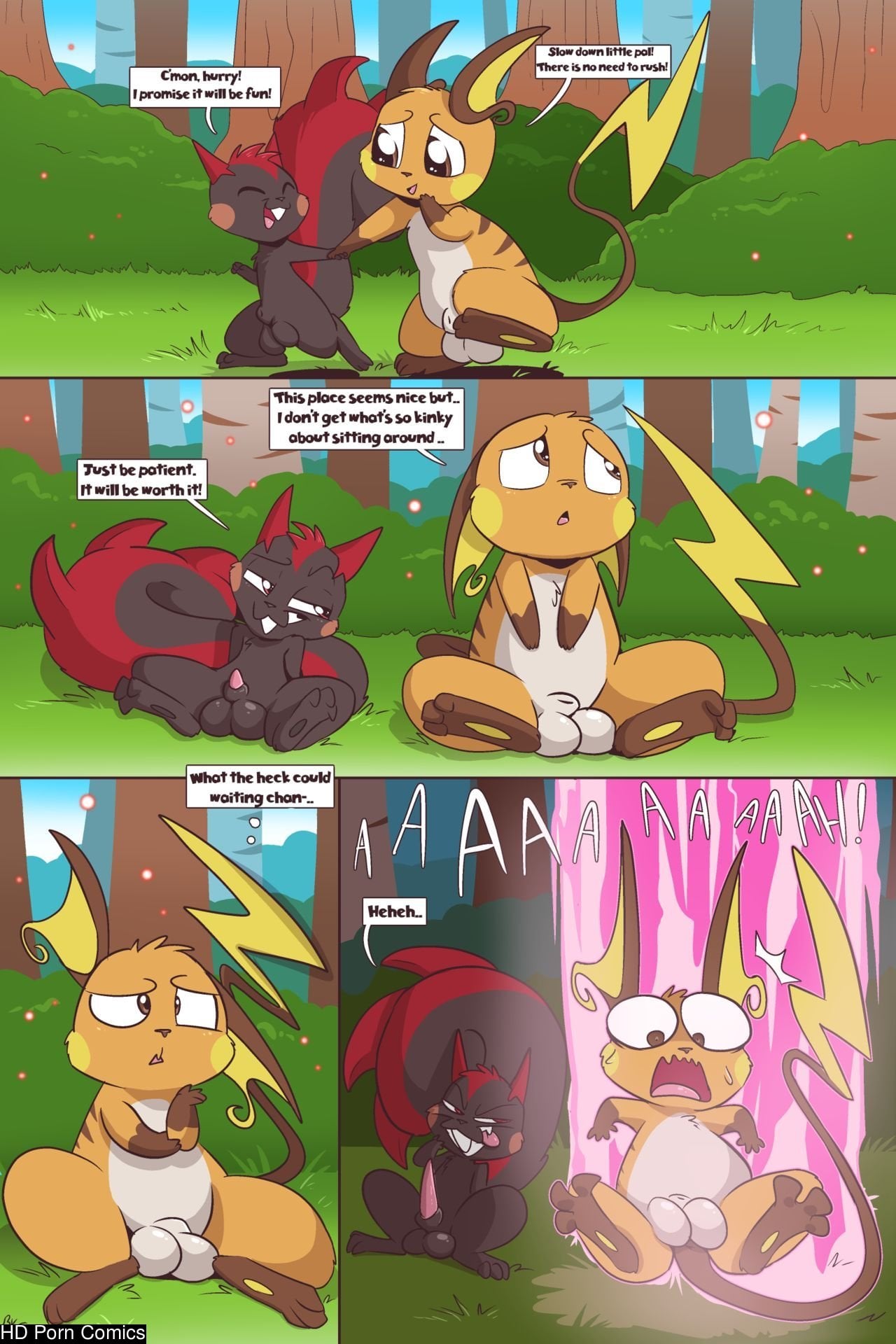 Tack’s Big Surprise comic porn — cover