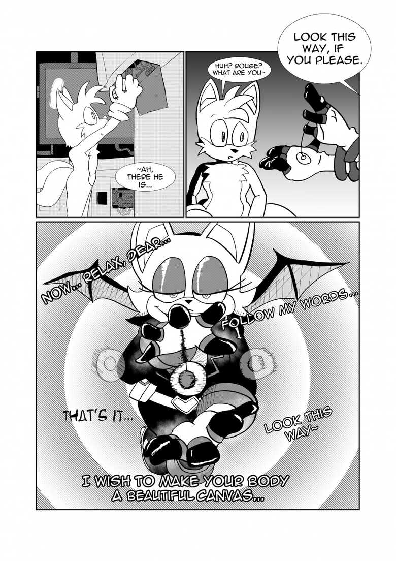Tails Perfect Makeover comic porn — cover