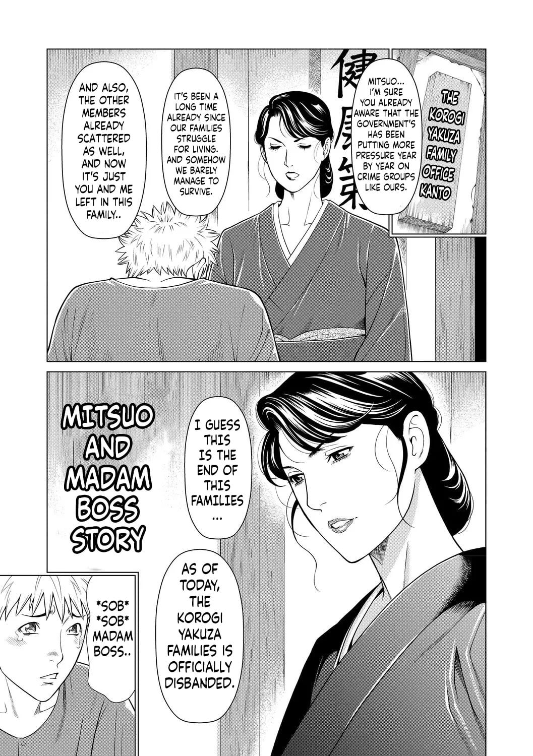 [Takasugi Kou] Mitsuo And Madam Boss Story (Fratina Jukujo — cover