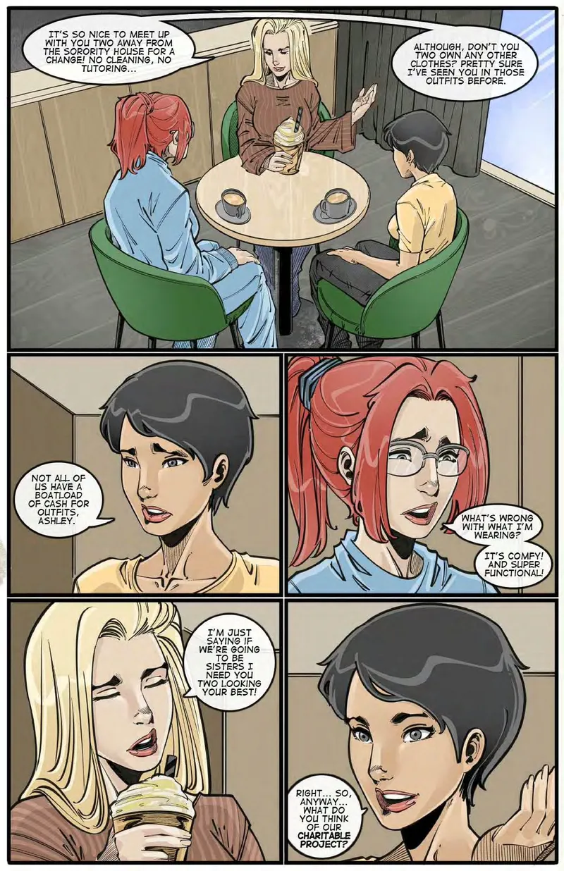 Tales From The Tome – Sorority 3 comic porn — cover