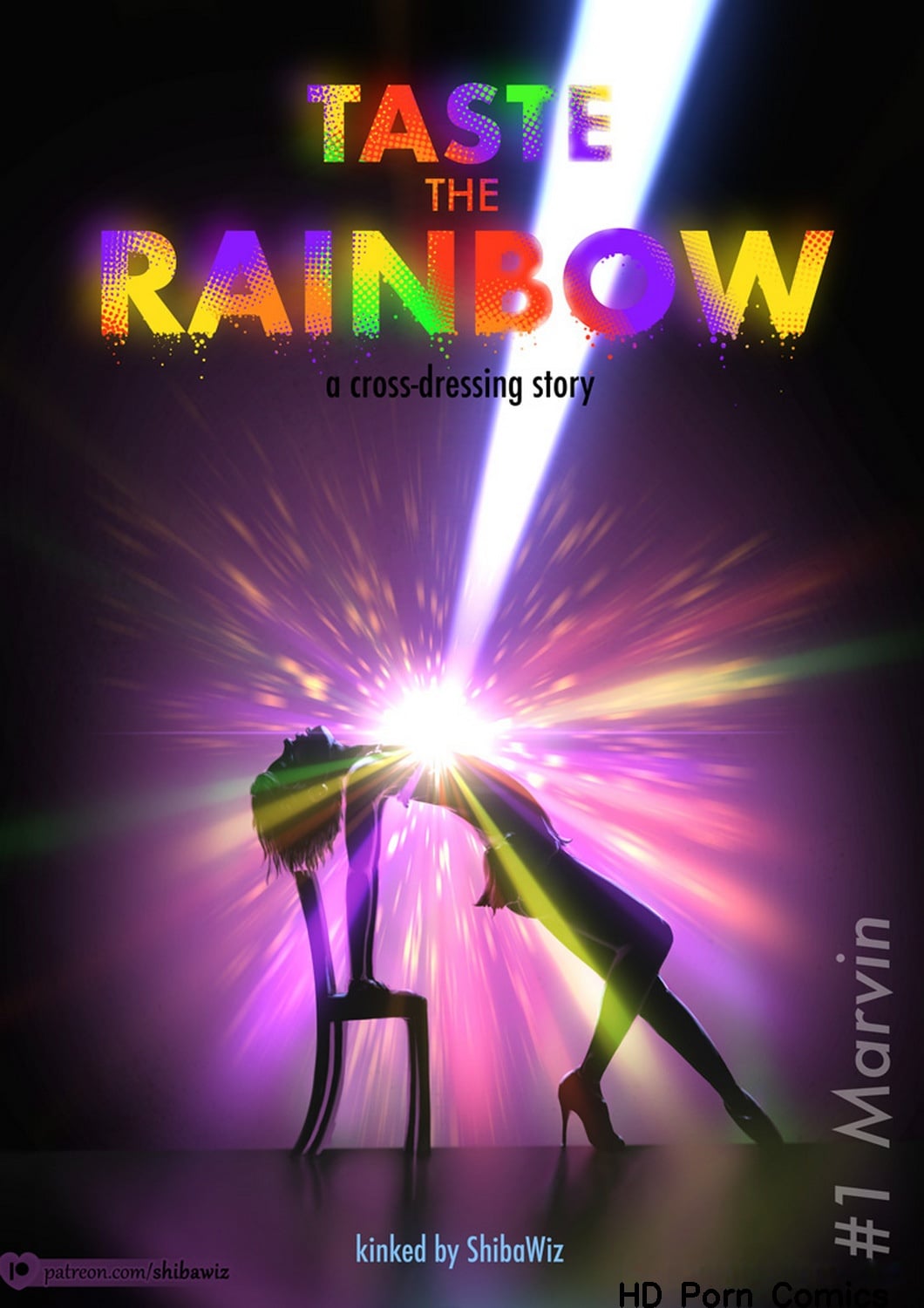 Taste The Rainbow 1 – Marvin — cover