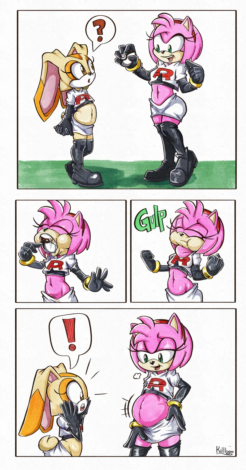 Team Rose comic porn — cover