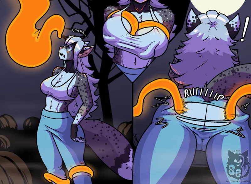 Tentacles In The Pumpkin Patch comic porn — cover