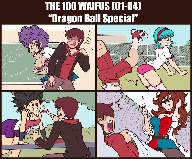 The 100 Waifus comic porn — cover