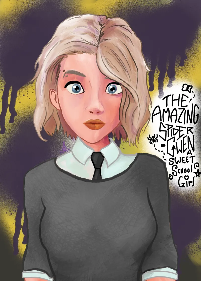 The Amazing Spider-Gwen comic porn — cover