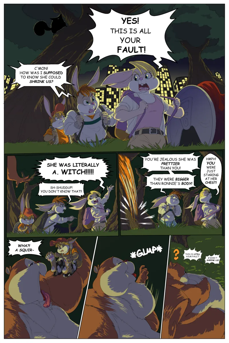 The Big Squirrel comic porn — cover