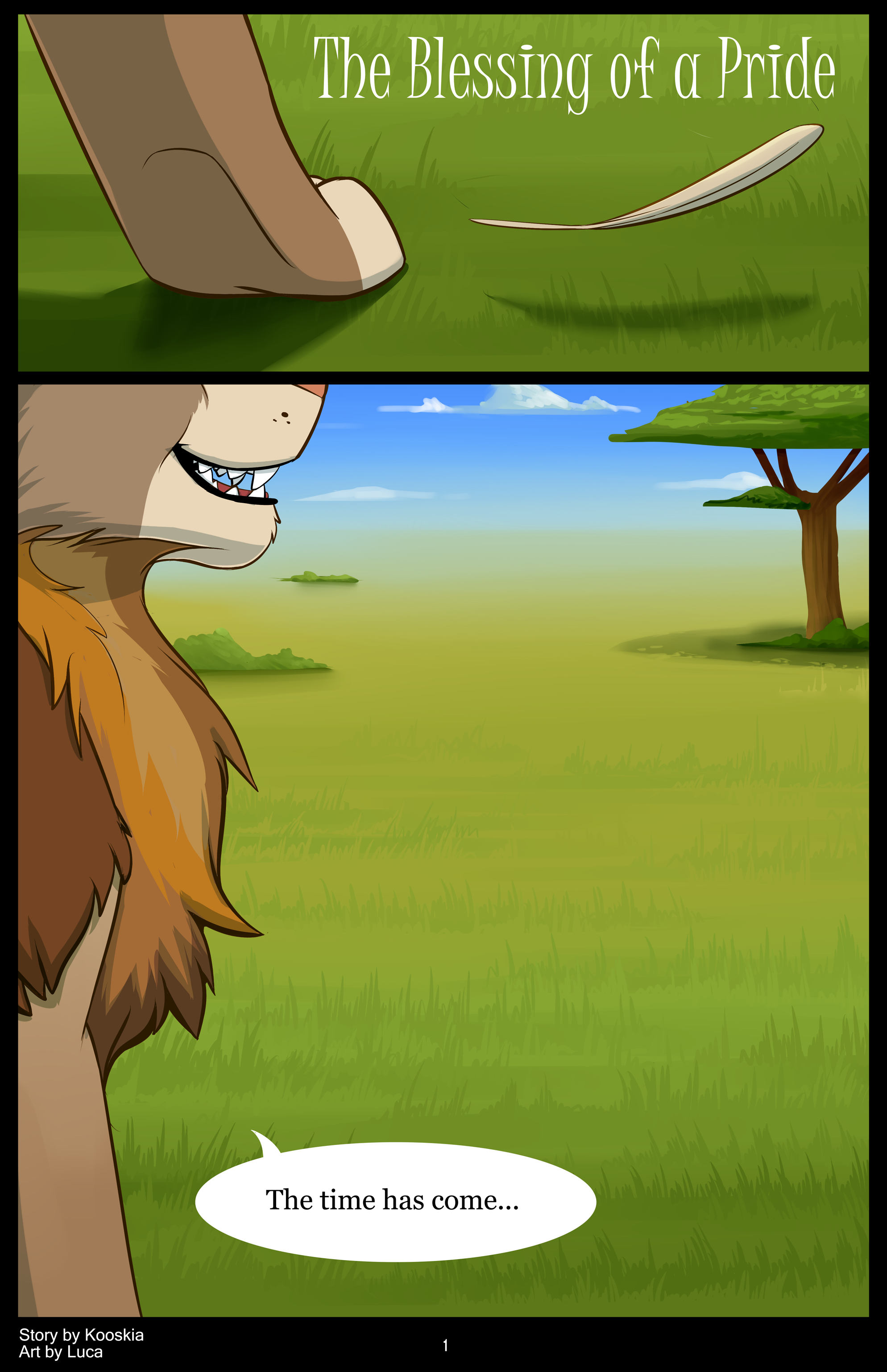 The Blessing of a Pride — cover