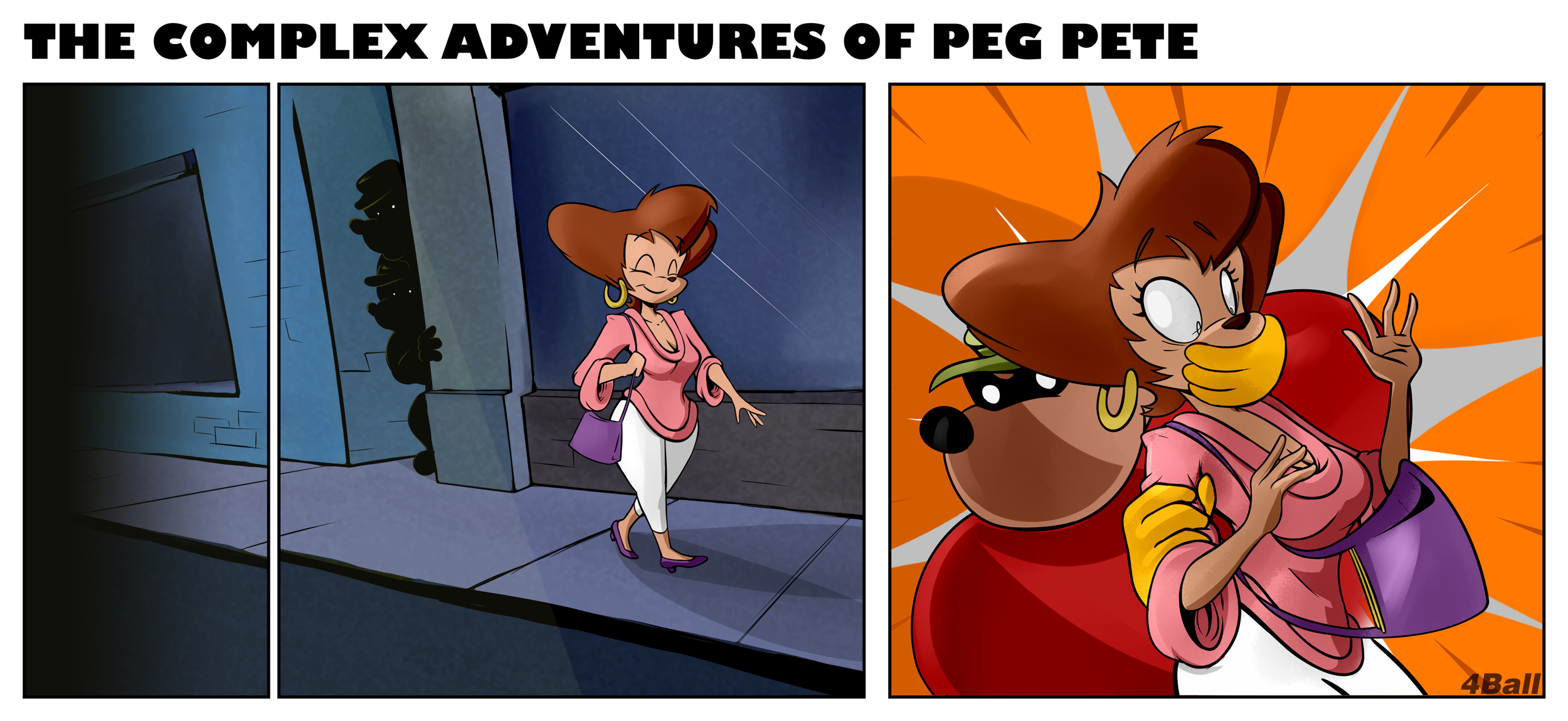 The Complex Adventures of Peg Pete — cover
