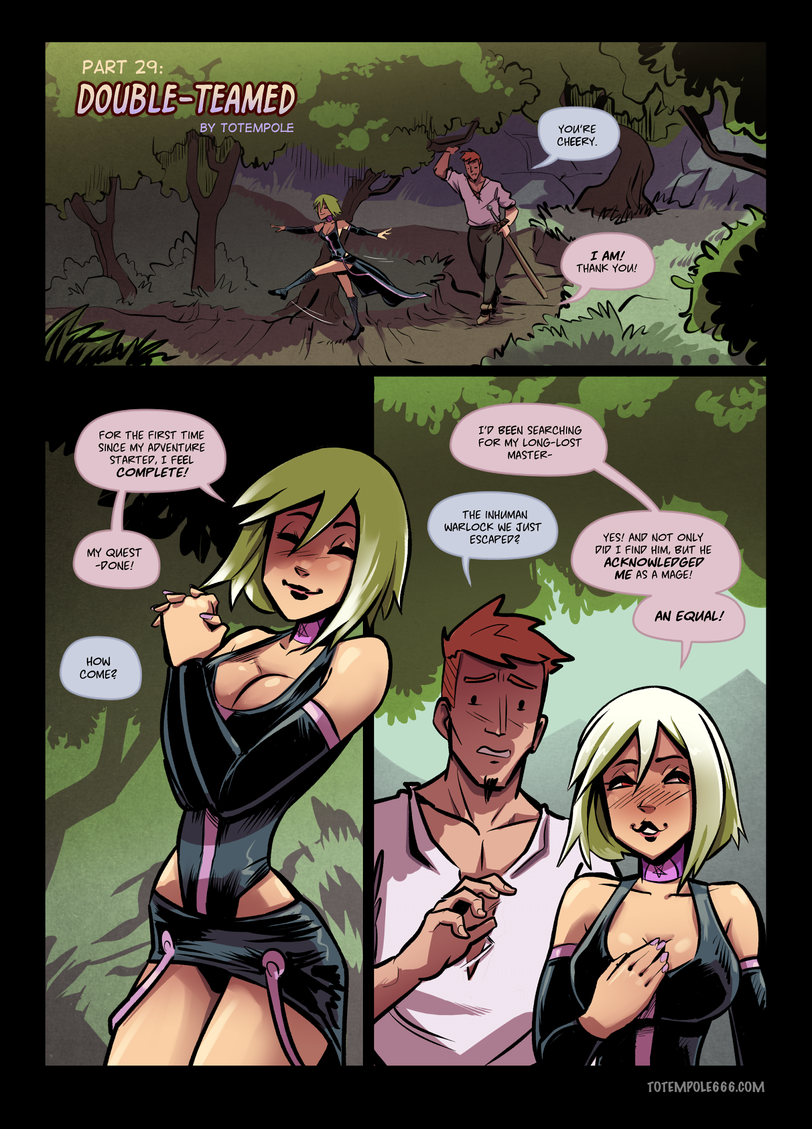 The Cummoner 29: Double Teamed — cover