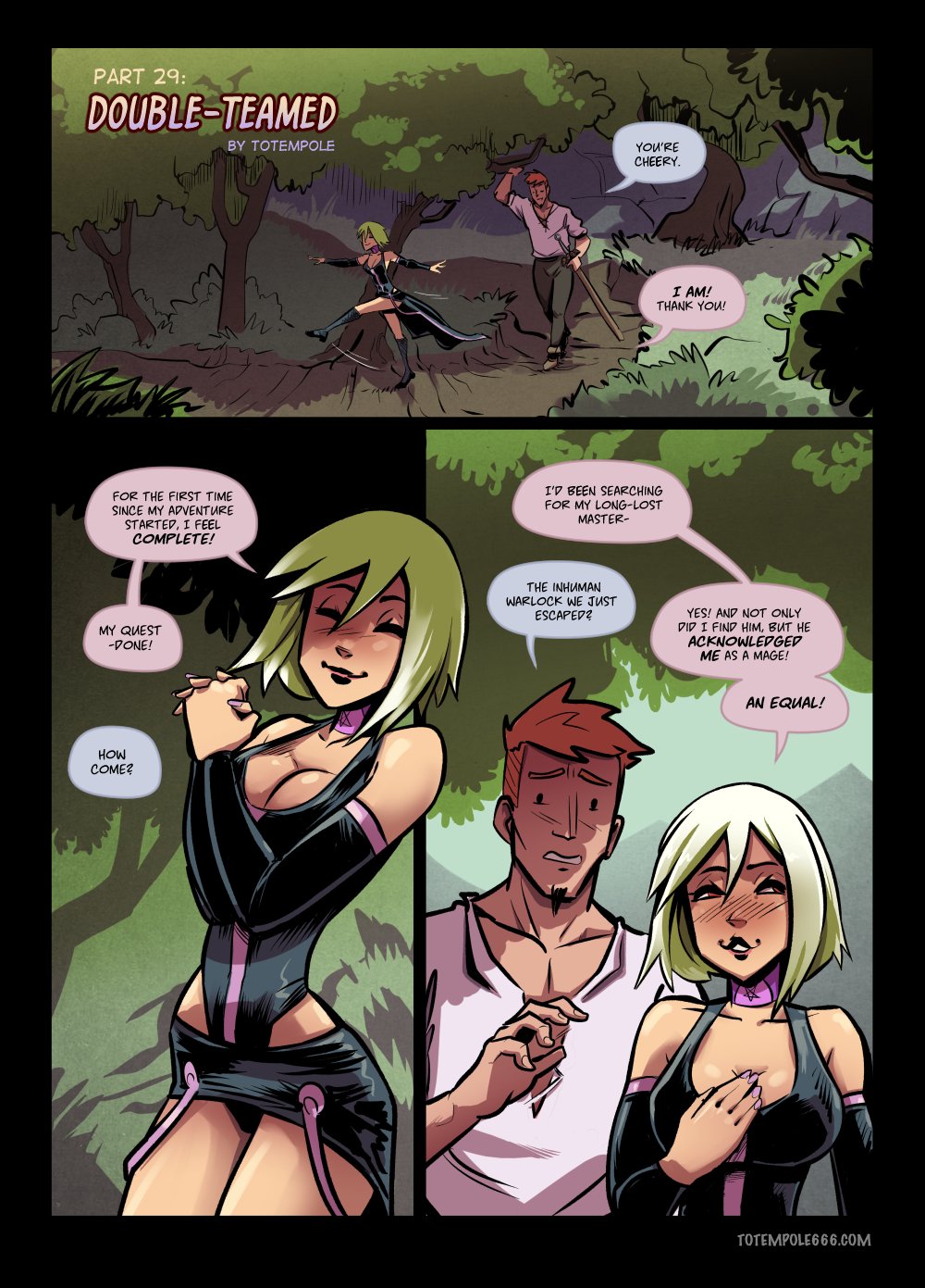 The Cummoner Ch. 29 Double Teamed — cover