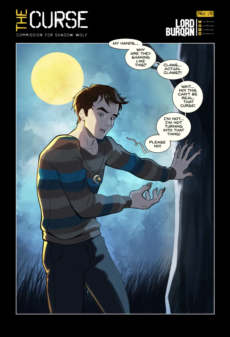 The Curse! comic porn — cover