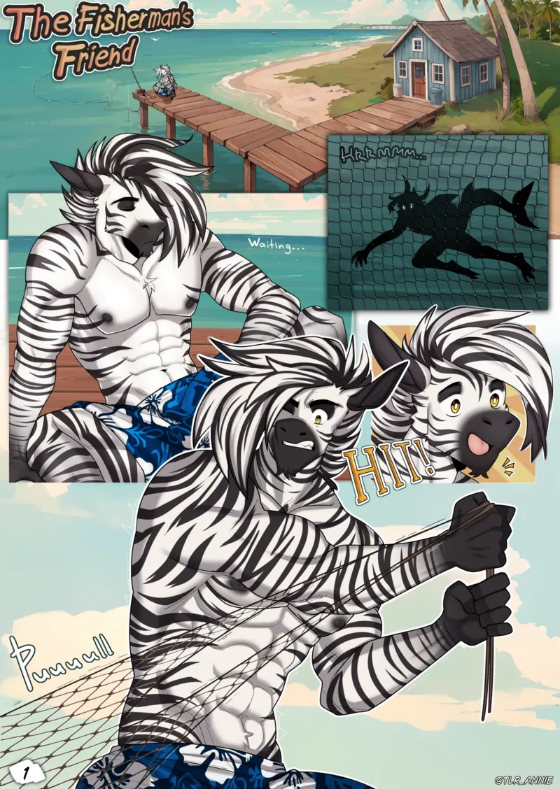 The Fisherman’s Friend comic porn — cover