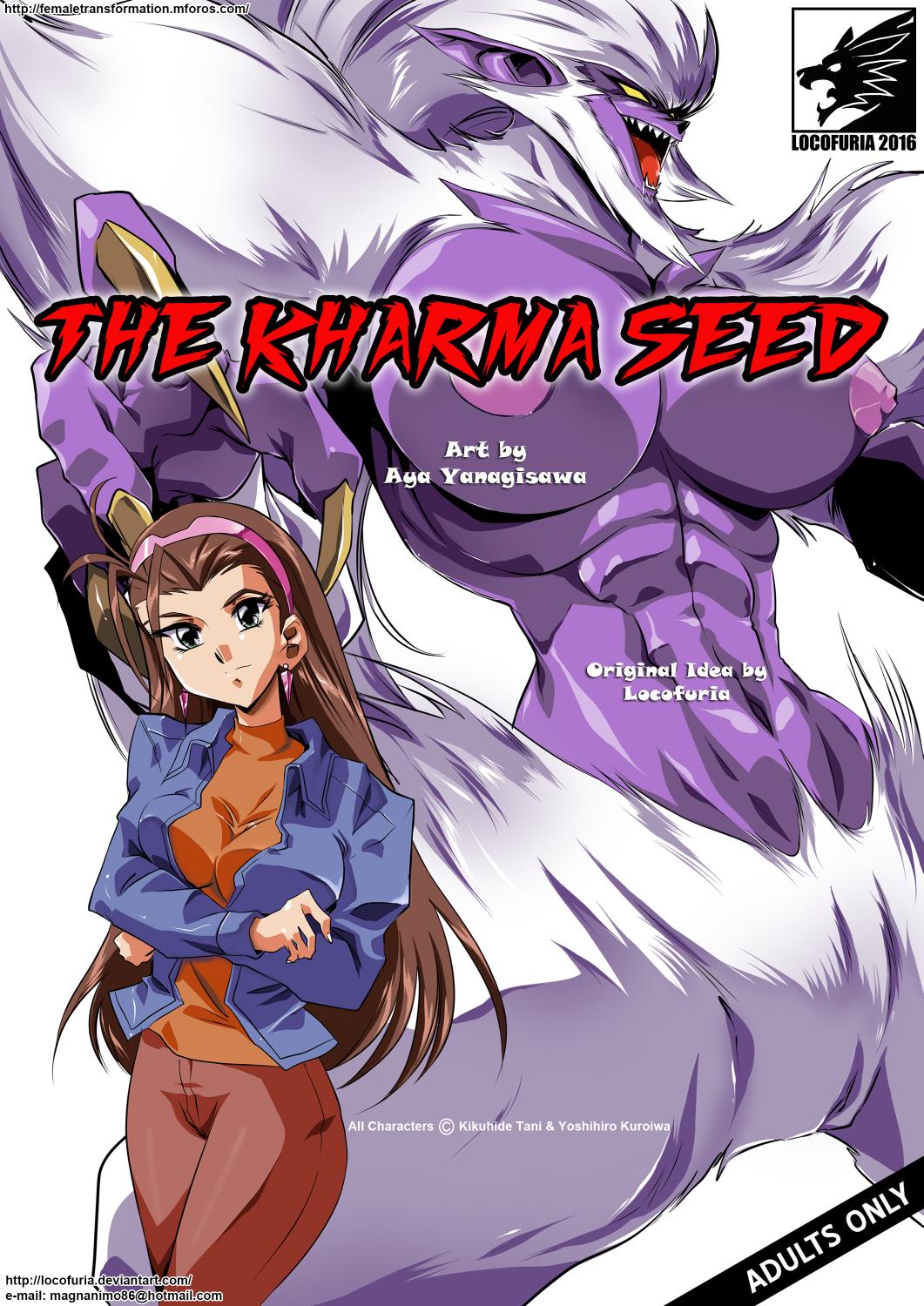 The Kharma Seed comic porn — cover