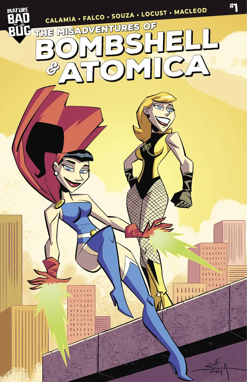 The Misadventures Of Bombshell & Atomica 1 comic porn — cover
