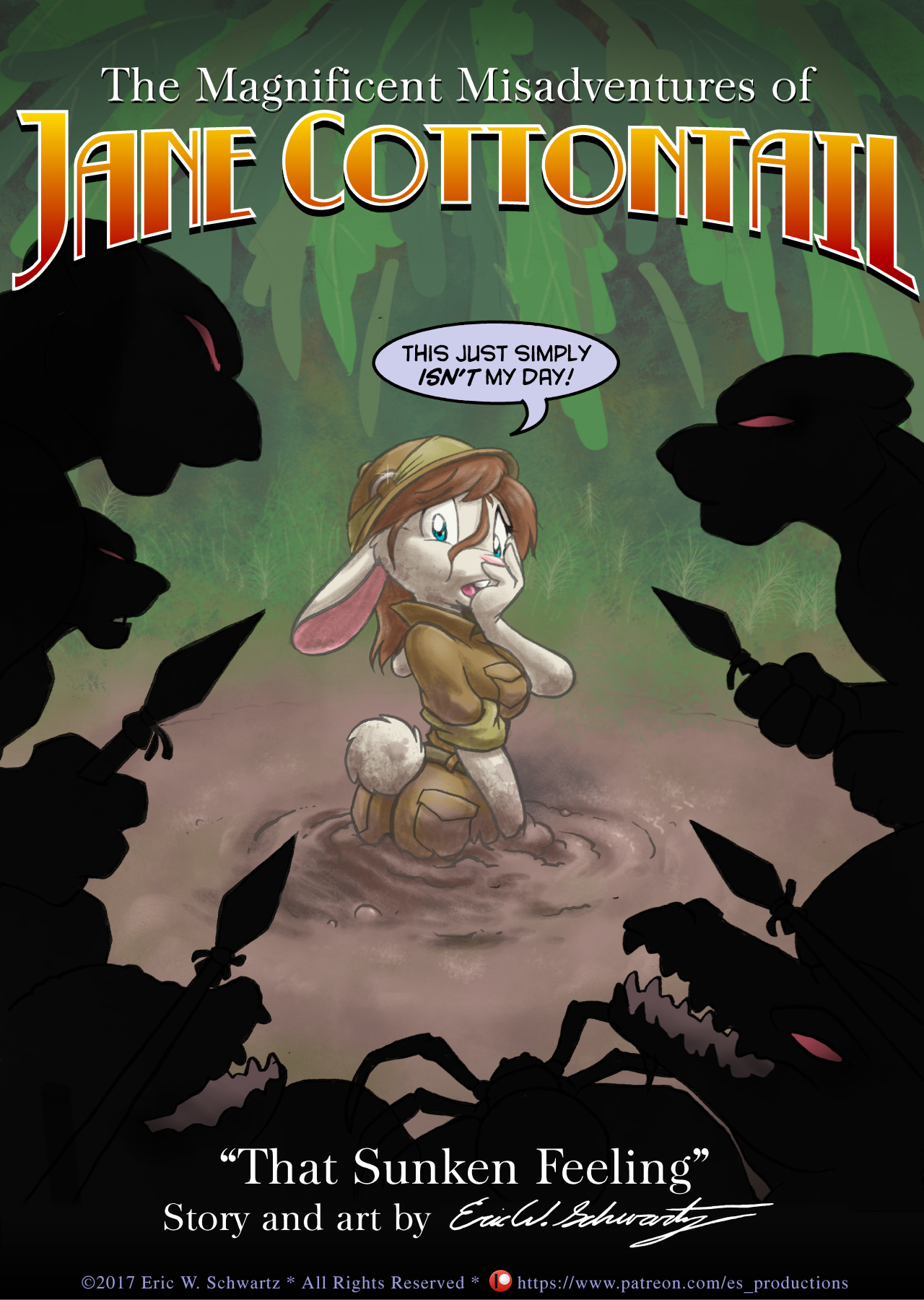 The Misadventures of Jane Cottontail — cover