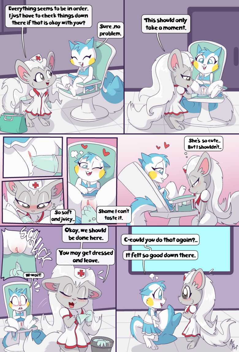 The Nurse Is In comic porn — cover