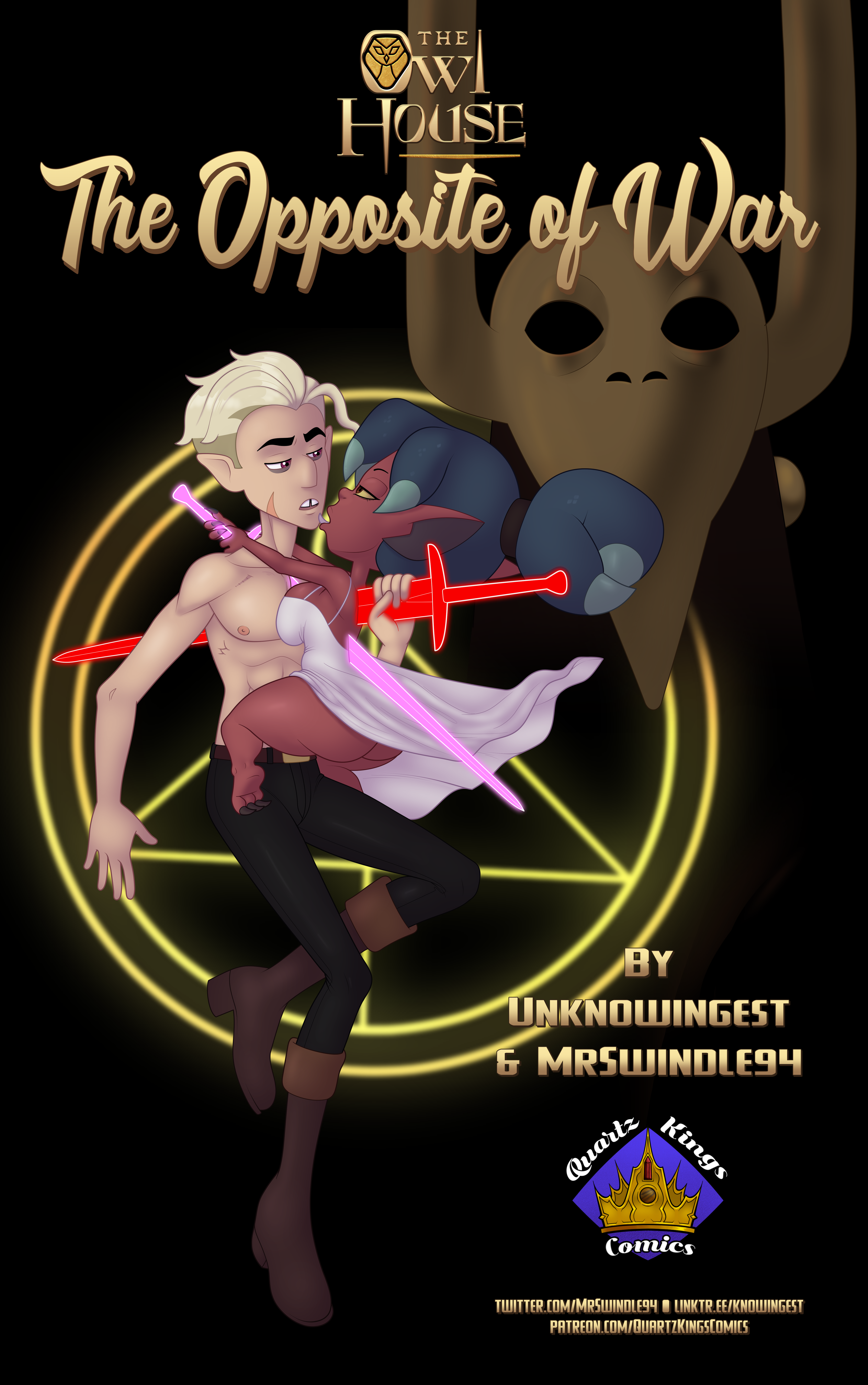 The Owl House: The Opposite Of War — cover