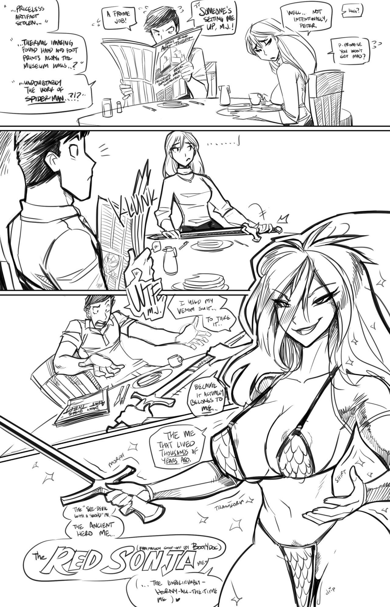 The Red Sonja — cover