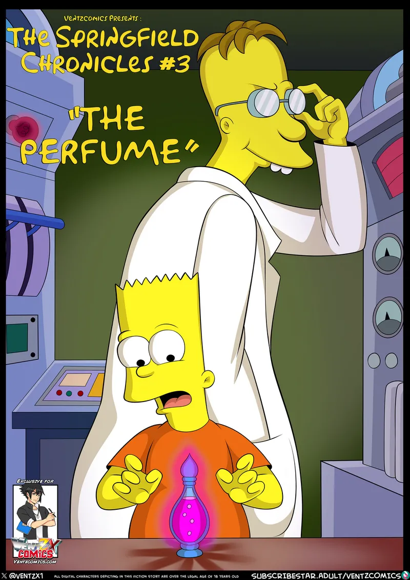 The Simpsons – The Perfume — cover