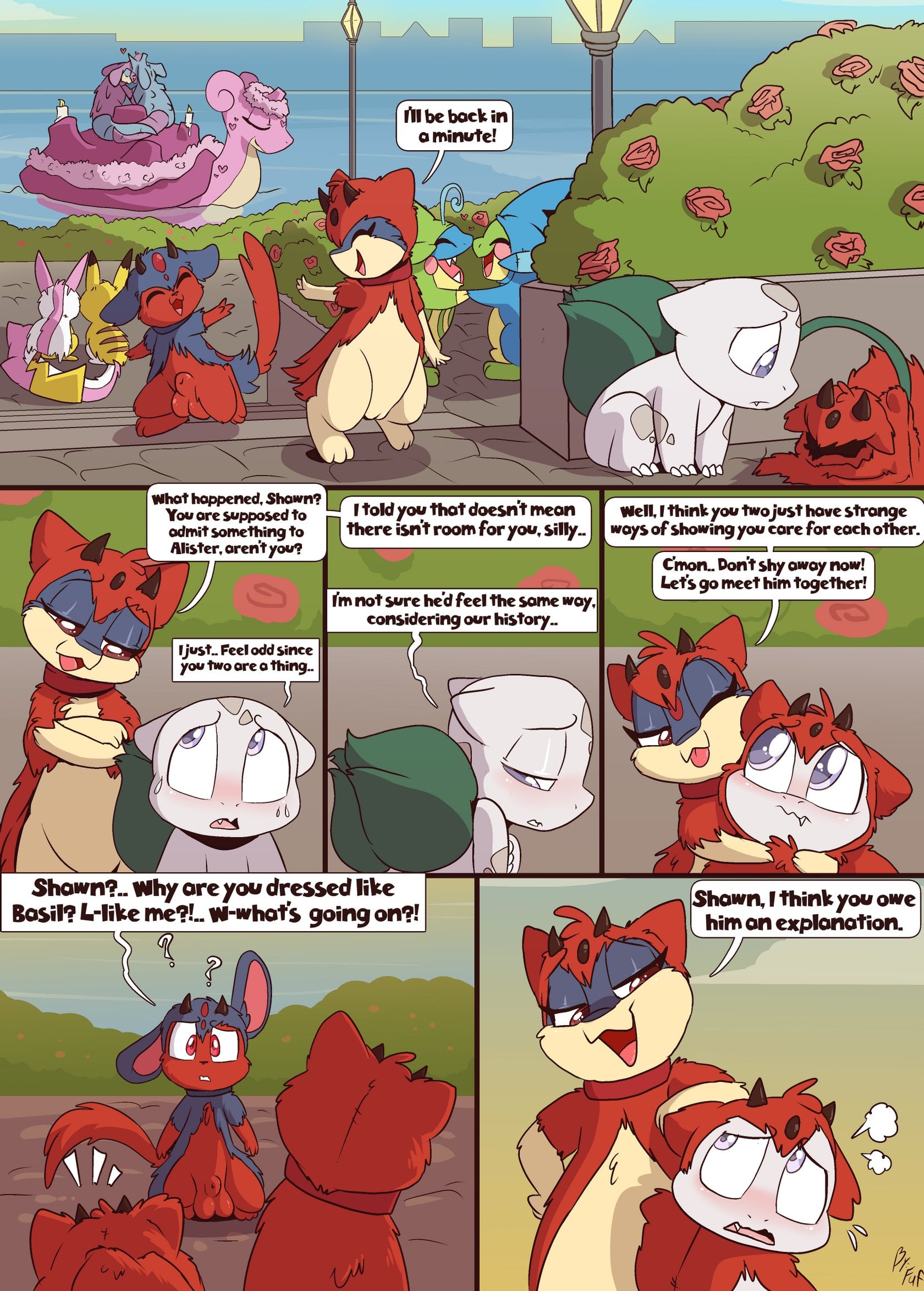 The start of something new comic porn — cover