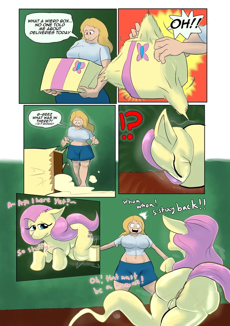 The Weird Box comic porn — cover